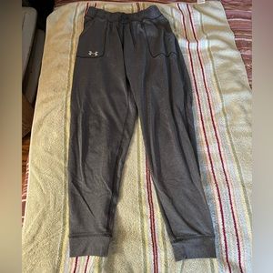 Under Armour Heat Gear Pocketed Cuffed Lightweight Sweatpants/adult extra small
